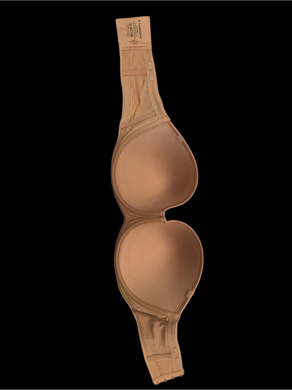 ThirdLove Nude Strapless Bra - 36D